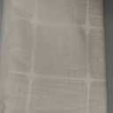 MitoVilla Cream Boho Kitchen Valances for Windows, Beige Modern Farmhouse Valance Curtains for Living Room/Bedroom, French Country Cotton Linen Tassel Topper Window Curtain, 52W x 18L