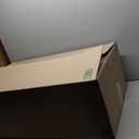 Genuine Joe Space-Saving Waste Container, 23 Gal