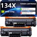 APRONE 134X Black Toner Cartridge with Chip Compatible for 134X W1340X Toner Cartridge to Work with M209dw 232dw 232dwc 233sdn 233dw 234dw 234sdw 236dw 236sdw Series Printer, 2-Pack