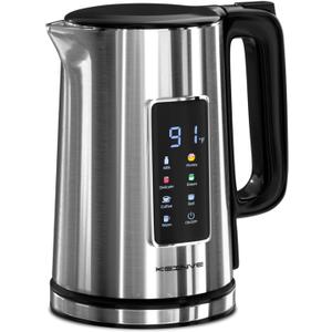 KEINVE 1.7L Electric Kettle, Touch Screen Water Boiler, Auto Shut Off, Double Wall, 6 Preset Temperatures, Fast Boil, and STRIX Control