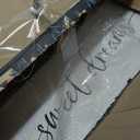 SRSZHIYUE Bedroom Above Bed Wall Decor Minimalist Sweet Dreams Sign 40''×15'' Large Romantic Modern Farmhouse Plaque Master Bedroom Guest Room Couples Wall Hanging Decoration?Black?