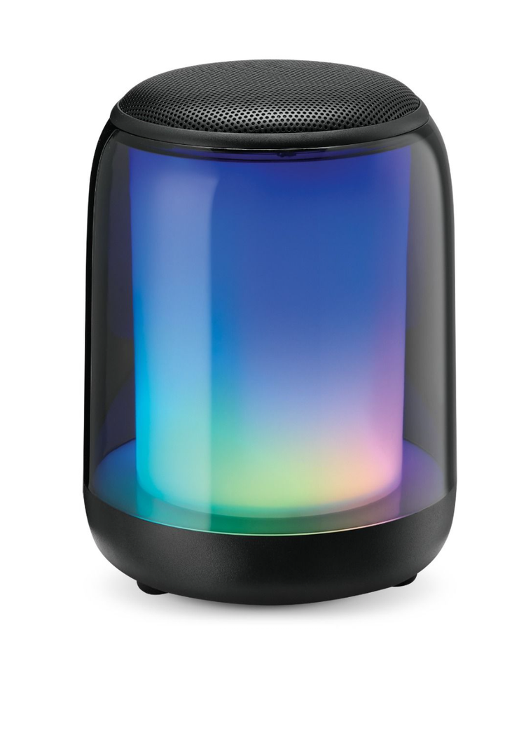 iLive "Brightside" Wireless Bluetooth Speaker with Color Changing LEDs