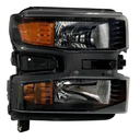 Replace GM2503491C - Passenger Side Replacement Headlight (CAPA Certified)