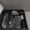 Sendowtek Hot Air Styler Brush Set for Women 5 in 1, 800W 3 Level Temp Hairdryer Comb for Rotating Curling Straightening Volumize Auto Wrap Curler Multi-Styler Hair Styling Tools for Multi Hair Home