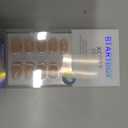 BTArtbox French Tip Press on Nails - Gel Press on Nails Short, No Fade Out Fake Nails with Nail Glue, Seamless Fit Glue on Nails in 15 Sizes Nail Kit for Wedding, Classic White