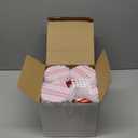 Zonon 12 Sets Christmas Cookie Tins with Lids, Red and White Candy Cane Design Christmas Cookie Tins, Xmas Metal Round Box for Gift Giving, Decorative Storage Containers, Party Holiday Treats Cookie Jars