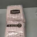 Depend Fresh Protection Adult Diapers, Incontinence & Postpartum Bladder Leak Underwear for Women, Disposable, Maximum, Extra-Extra-Large, Blush, 22 Count, Packaging May Vary
