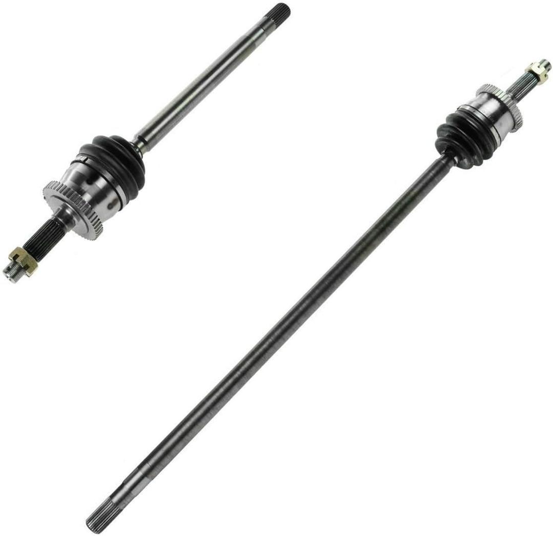 DTA DT125023250221 Front Driver and Passenger Side Premium CV Axles Compatible with 1999-2004 Jeep Grand Cherokee With Select Trac or Quadra Trac. Will NOT Fit Quadra Drive