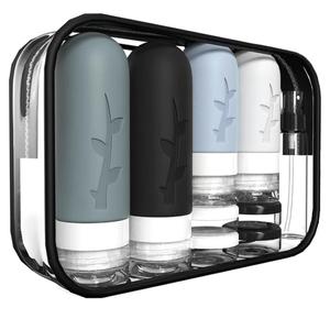 18-pack Travel Bottles for Toiletries, TSA Approved Silicone Travel Containers for Toiletries, Leak Proof Refillable Liquus Shampoo and Conditioner travel Essentials toiletry Bottles