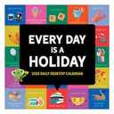 TF PUBLISHING 2025 Every Day's A Holiday Mini Calendar - Large Grids for Appointments and Scheduling - Monthly Wall Calendar 2025 - Home and Office Organization - Premium Thick Matte Paper - 7"x7"