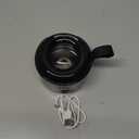 Rechargeable Dental Ultrasonic Cleaner, 180ML Denture Cleaner Machine, Dental Cleaning with 3 Modes, Black