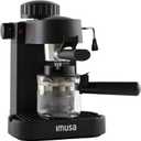 IMUSA USA GAU-18202 4 Cup Espresso/Cappuccino Maker,120 volts, Black