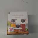 Electric Mason Jar Vacuum Sealer, 2026 Upgraded Handheld Auto-Vacuum Seal Kit, No Assembly Required, Fits Wide & Regular Mouth Jars, Vacuum Containers & Bags for Meal Prep & Homesteading