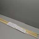 Dtmasao 10 PCS Dowel Rods Wood Sticks Wooden Dowel Rods - 3/8 x 36 Inch Unfinished Bamboo Sticks - for Crafts and DIYers