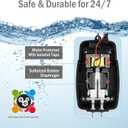 All-in-One Pond Aerator for Outdoor Ponds, Flow Adjustable Pond Air Pump Aeration Kit with Airline Tubing Air Stones Check Valves