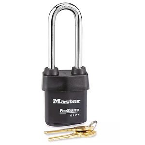 Master Lock Brass ProSeries Set Your Own Combination Lock, Outdoor Heavy-Duty Padlock for Construction Sites, Gates, Fences, 2-1/4" Wide, 1175LHSS
