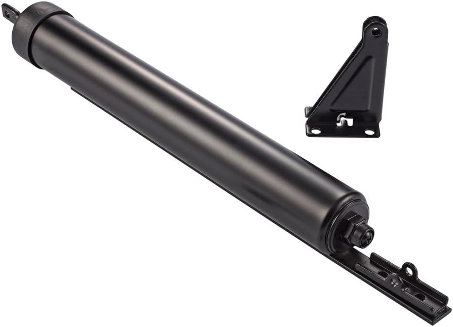 Ideal Security Quick-Hold Closer for Extra-Heavy Storm Doors with Torsion Bar, Black (1.5-Inch Diameter)