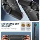 Mumba Blade Series Case Compatible with Nintendo Switch 2, [Dock Friendly] [Military-Grade Protection] TPU Grip Protective Cover Shell, Quick-Release Controllers Compatible Accessories (Black)
