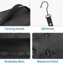 Olosar Suitcase Organizer, Travel Luggage Organizer Portable Hanging Travel Shelves Collapsible Hanging Packing Cubes for Carry on Suitcase