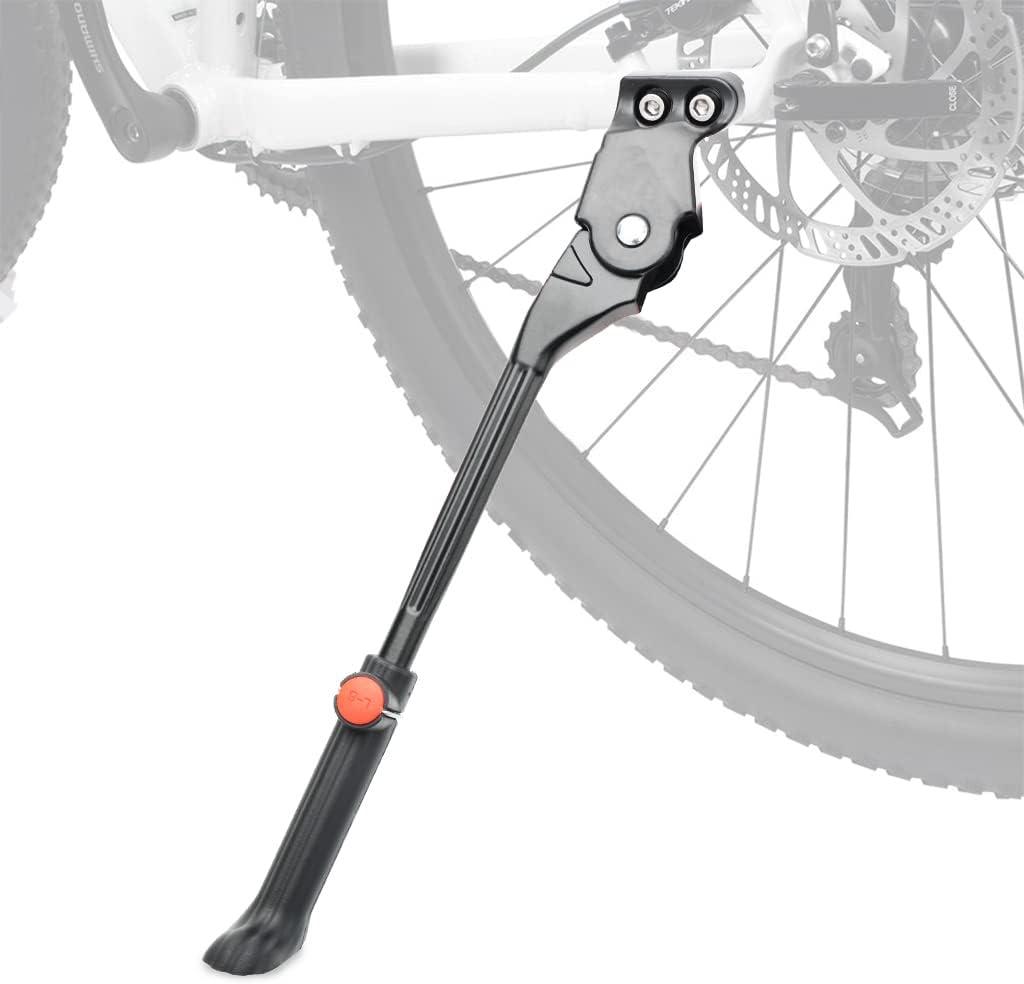 Adjustable Aluminium Alloy Bicycle Kickstand - Fit for 22" to 28" Mountain, Road, BMX & MTB (Two-hole for 22-24-26-28 inch bike)