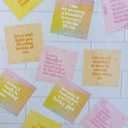 Kind Soul Shower Affirmation Cards - Positive Waterproof Affirmations for Women - Self Care Daily Mindfulness, Manifestation & Motivational Cards (Lucky Girl)