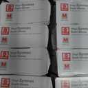 Basic Medical Synmax Vinyl Exam Gloves - Latex-Free & Powder-Free - Medium, BMPF-3002(Case of 1,000) Blue