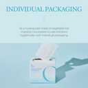 tntnmom's Zero SAP Vegan Nursing Pads, Absorbent and Breathable Portable Breast Pads for Mothers, Breastfeeding Essentials for Moms, Individually Packaged (60 Count)