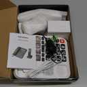 Big Button Phone for Seniors, 9 Pictured Big Buttons,Extra Loud Ringer,Wired Simple Basic Landline Telephone for Visually Impaired Old People with Large Easy Buttons, Emergency House Phones