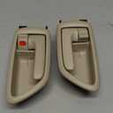 Interior Door Handle Front Rear Left Driver Right Passenger for Toyota Sequoia 2001-2007, Toyota Tundra (Crew Cab Only) 2004-2006, Toyota Avalon 2000-2004, Replace OE 81282, 69205AC010E1, Beige