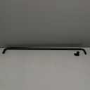 Sun Zero SN79230 Blackout Room Darkening Wrap Around Curtain Rod, 28-48" Adjustable Length, Black Finish, 5/8" Diameter Steel Tube