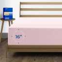 Thread Spread Luxury Egyptian Cotton California King Fitted Sheet Only  1000 Thread Count Cal King Sheets Deep Pocket Fitted, Soft Sateen Weave Bottom Sheet  Fits Upto 22" Deep Mattress  Blush