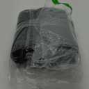 Non Slip Bathtub Mat, 15.7 36 Inch, PVC Loofah Bathroom Mats, Loofah Mats for Shower and Bathroom, Quick Drying, Black