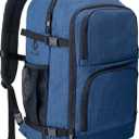 Dinictis Travel Backpack Carry on Flight Approved, Backpack Suitcase for Travel, Personal Item Travel Bag fits 17 inch Laptop-Blue