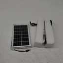 PPQ Solar Flag Pole Light,New 7 LED Bright Solar Powered Spotlight 18H/7W Outdoor Waterproof, Fits 1.6"-3.2" Flagpoles & Inground & Wall, Dusk to Dawn Auto On/Off(6000K White)