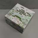 Grow Forward Bamboo Kids Plates and Bowls Sets - 8-Piece Dishwasher Safe Non Toxic Plates for Kids - Reusable Eco Friendly BPA Free Dishes Dinnerware Sets for Children - Rainforest