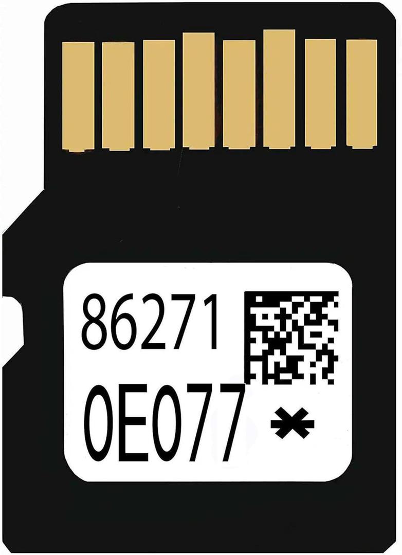 2025 Maps Updated 86271 0E077 Navigation GPS SD Card Compatible with Toyota Prius 4 Runner Sync USA/Canada Maps