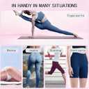 3 Pack Camel Cover Women's Seamless Silicone Underwear Liners, Anti-Chafing Invisible Pads for Leggings, Large