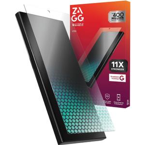 ZAGG Glass XTR4 Samsung Galaxy S25 Ultra Screen Protector - Tempered Glass, 11X Stronger with Graphene, Blue Light Filtering, Anti-Reflective Technology, InvisibleShield, Easy Dust-Free Installation