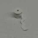 GORGECRAFT 1 Roll 1-1/8 inch(30mm) White RIC Rac Trim Ribbon 5 Yards Rick Rack Wave Sewing Bending Fringe Trim Braided Woven Fabric for Sewing Flower Making Wedding Dress Party Lace Ribbon Craft