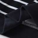 Toddler/Little Boys Long Sleeve Polo Sweatshirt Set Breathable Pullover Striped Outfits 2 Piece Set Stripe Polo 6T