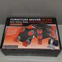 Heavy Duty Furniture Movers with 8 Wheels, Dual-Wheel Caster Square Dollies with Furniture Lifter and Base, 360 Swivel Casters, Non-Slip Pads, Up to 3500 lbs Load Capacity