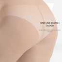 Plus Size Tights for Women, Run-Resistant High Waist Oversize Pantyhose, Semi Opaque Nylon Tights 1X, 2X, 3X, 4X (Black+beige)