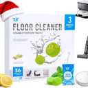 YGY 36 Pack Lemongrass Scent Floor Cleaning Tablets, Compatiable with Tineco iFLOOR, Floor One S3/S5/S6/S7 Wet Dry Vacuum MopDeep Clean & DeodorizeClean Machine,Individually Wrapped