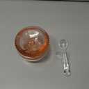 WOLFF - Pearl Crystal Beaded Sugar Bowl with Lid and Spoon - Sugar Holder, Dish for Candy Dispenser, Salt and Condiments Container, Jelly Jar (Pink, Sugar Bowl)