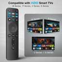 Universal Remote Replacement XRT260 for All VIZIO Smart TV Smartcast 4K P-Series V-Series D-Series M-Series XRT136 XRT140 , with Buttons for Netflix Disney Prime Video Hulu (No Voice Function)