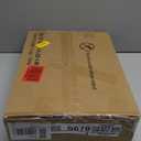 Furologee End Table with Charging Station, Nightstand with Fabric Drawers, Side Tables with USB Ports & Outlets, Night Stand with Storage Shelf & Hooks, for Living Room/Bedroom, White (1 pc)