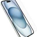 OtterBox iPhone 15 Pro (Only) Glass Screen Protector, Scratch Protection, Flawless Clarity, Fingerprint Resistant