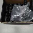 20Pcs Anti Theft Spikes Extended Tuner Wheel/Rims Lug Nut M12X1.5+Socket (Black)