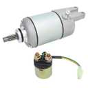 Starter & Relay for Honda Rubicon TRX500FA 2001-2014| TRX500FGA 2004-2008| TRX500FPA 2009-2014, 31200-HN2-A01 31200-HN2-003 18610 18666, FourTrax Rubicon 500 Starter