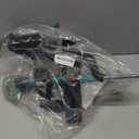 Folding Pedal Exerciser - Mini Exercise Bike Under Desk Bike Pedal Exerciser with LCD Display for Arms and Legs Workout, Portable Desk Bike Peddler Machine for Adults & Seniors (Green)